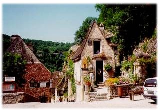 A street in Rocamadour