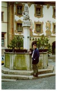 A square in Berchtesgaden