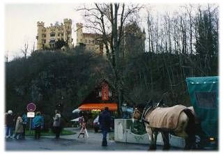 Hohenschwangau from the village