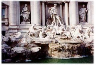 The Trevi Fountain